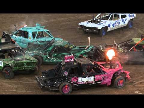 Utah County Fair Demolition Derby 2015