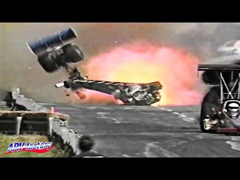 ★Crash Compilation #2 【Drag Racing, 80's & 90's Crash】