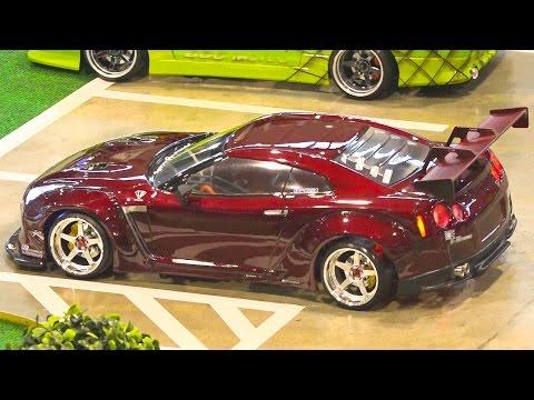 FANTASTIC NISSAN GT-R!!! RC DRIFT CAR RACE MODELS IN ACTION / Modell Süd Stuttgart 2016