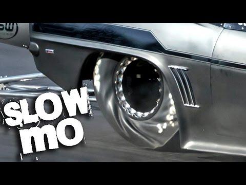 SLOW MOTION Drag Racing