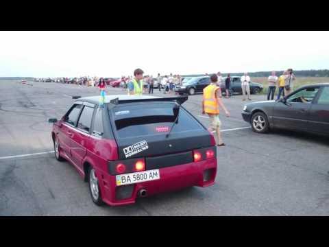 AUDI Vs ВАЗ 2109 8кл драг рейсинг Кременчуг!!!!!