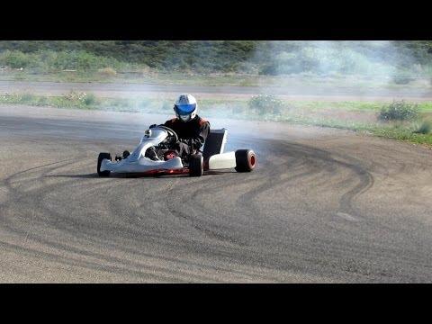 CR250 Shifter Kart Drift Session Port Gawler