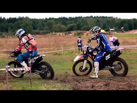 ЭНДУРО убойный МОТОКРОСС Лунёво 10 09 16  Владимир прыжки падения жесть Motocross Enduro