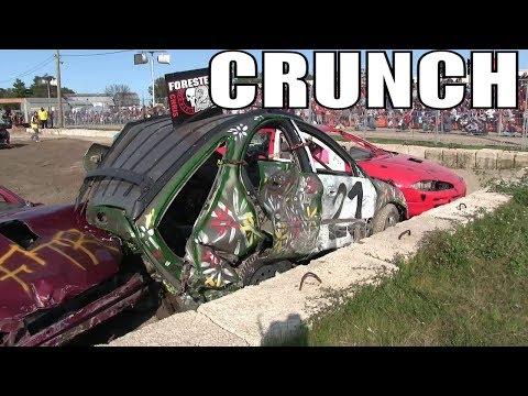 6 Cyl Car Class Demolition Derby At West Niagara Fair 2017 Camera 2