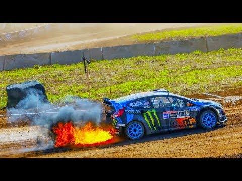 Ken Block's Best Of Rally Shakedown Crash 2017 Кен Блок ралли