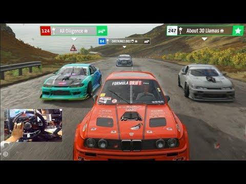 Forza Horizon 4 GoPro BEST Formula Drift Car Vs Fortune Island Online | SLAPTrain