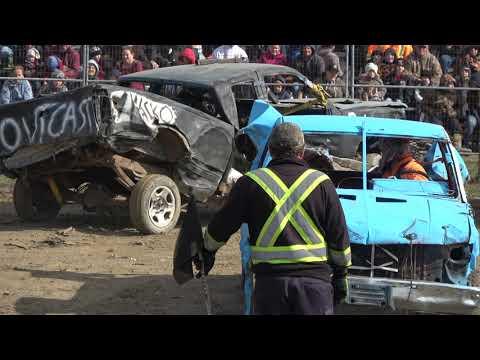 Brigden Demolition Derby 2018 | Poor Man's Trucks