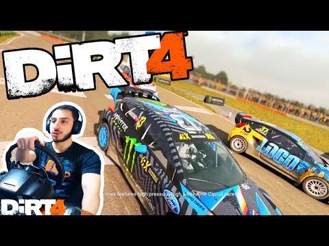 Ниче такой Ралли Кросс - Dirt 4 на  руле Logitech G25