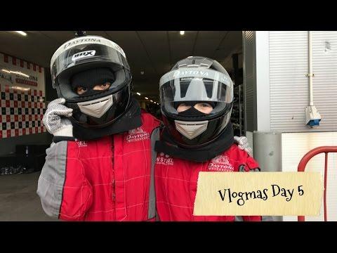 DAYTONA GO KARTING REVIEW (VLOGMAS DAY 5)