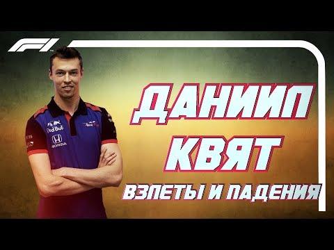 ДАНИИЛ КВЯТ - ИСТОРИЯ ВЗЛЕТОВ И ПАДЕНИЙ / FORMULA 1 / ФОРМУЛА 1 / F1 2019