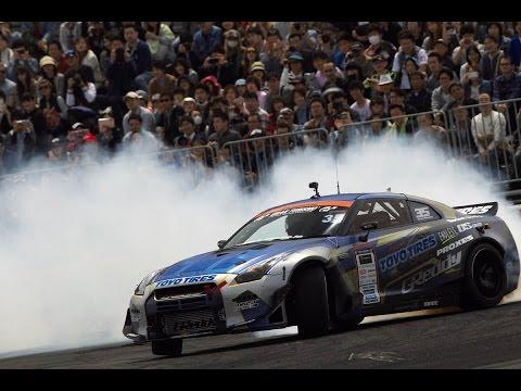 CRAZY Nissan GTR Drifting Vs Nascar V8 Powered GT86 |  Kawabata Vs Aasbø