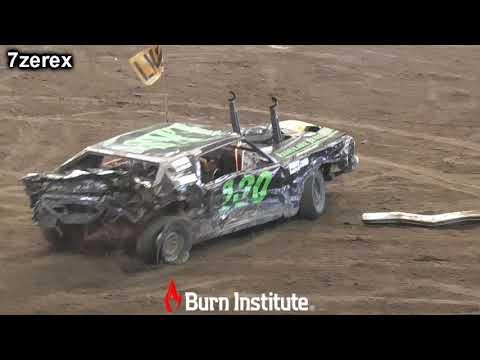 Firefighter Demolition Derby Main San Diego County Fair 6-1-2019