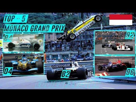 Топ-5 гонок в Монако / Top-5 Monaco GP`s / Лучшие гонки в Монако