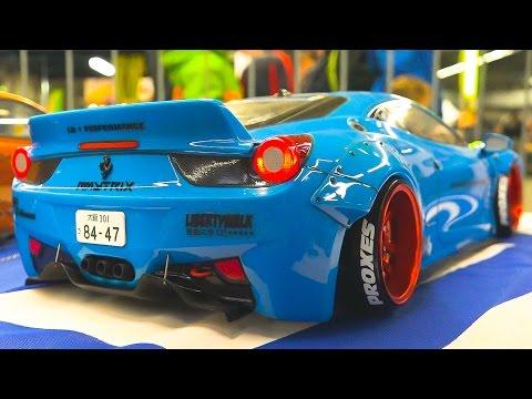 AMAZING RC DRIFT CAR RACE MODELS IN ACTION / Fair Erfurt Germany 2017