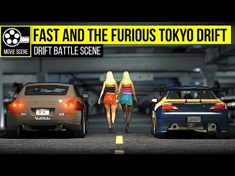 Grand Theft Auto 5 - Tokyo Drift: Nissan Silvia S15 Vs Nissan 350z (Garage Scene)